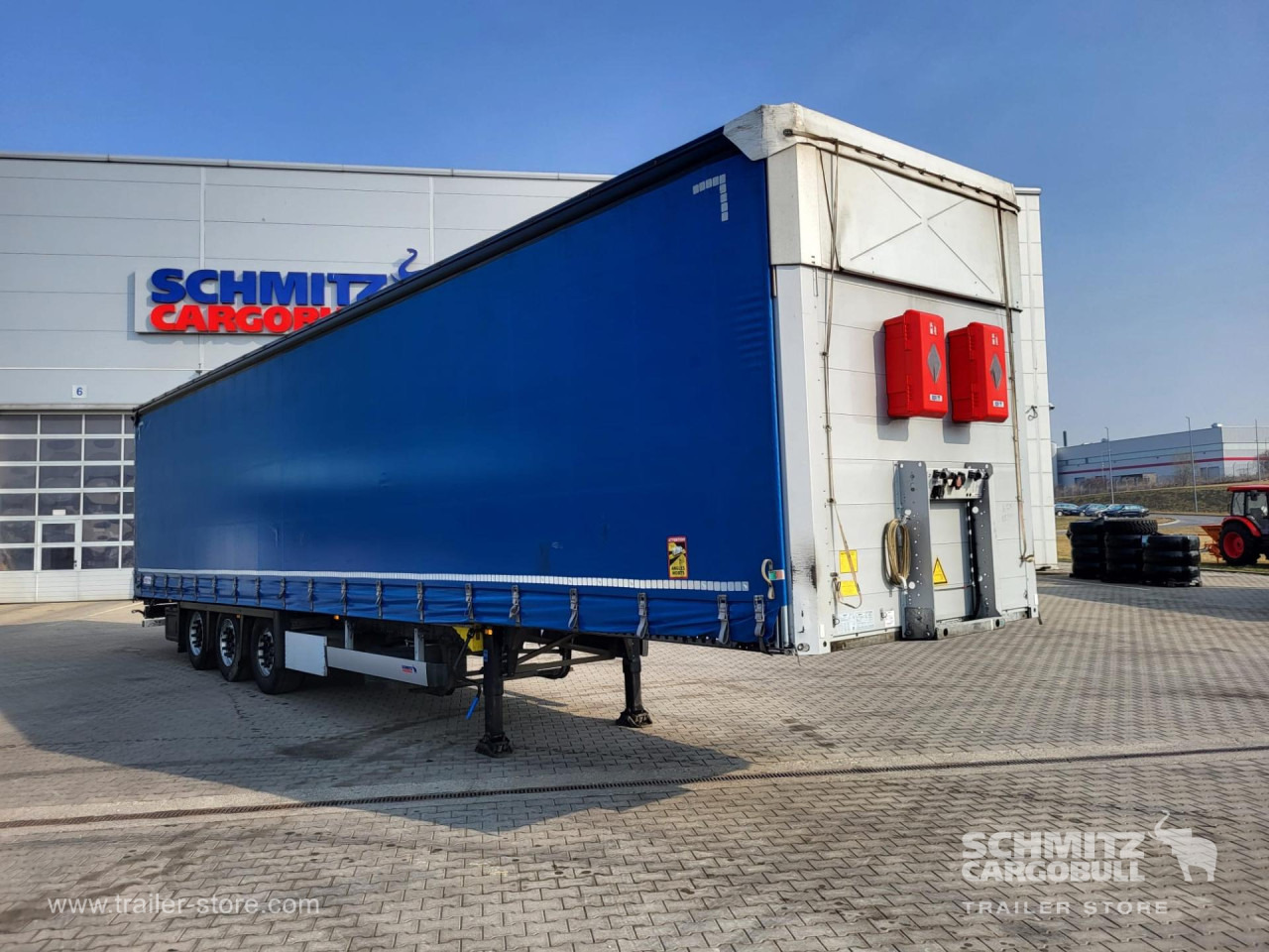 סמיטריילר עם וילונות צד SCHMITZ Curtainsider Mega: תמונה 6