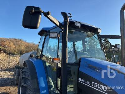 טרקטור חקלאי NEW HOLLAND TS100 & Albert L60 4x4 Tracteur Agric ...: תמונה 12