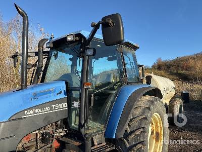 טרקטור חקלאי NEW HOLLAND TS100 & Albert L60 4x4 Tracteur Agric ...: תמונה 11