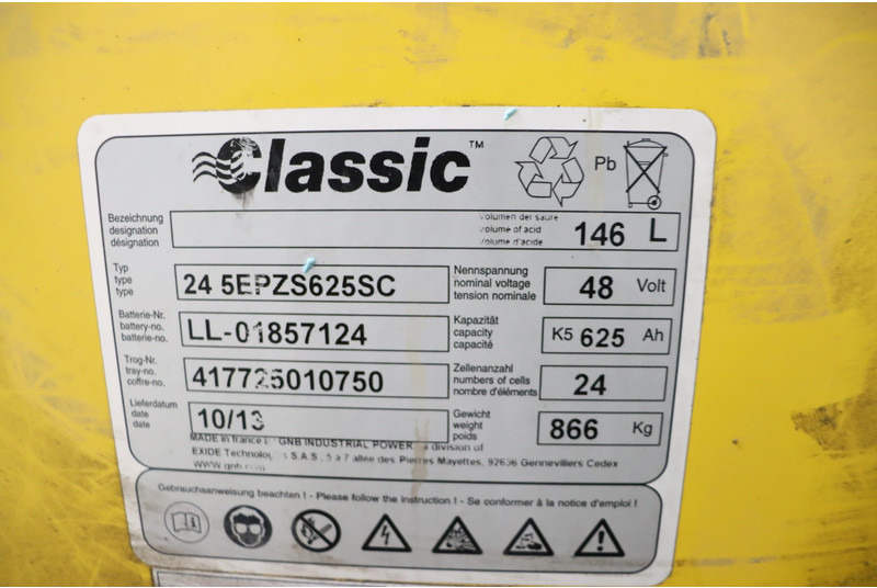 מלגזה חשמלית Hyster J1.8XNT: תמונה 9