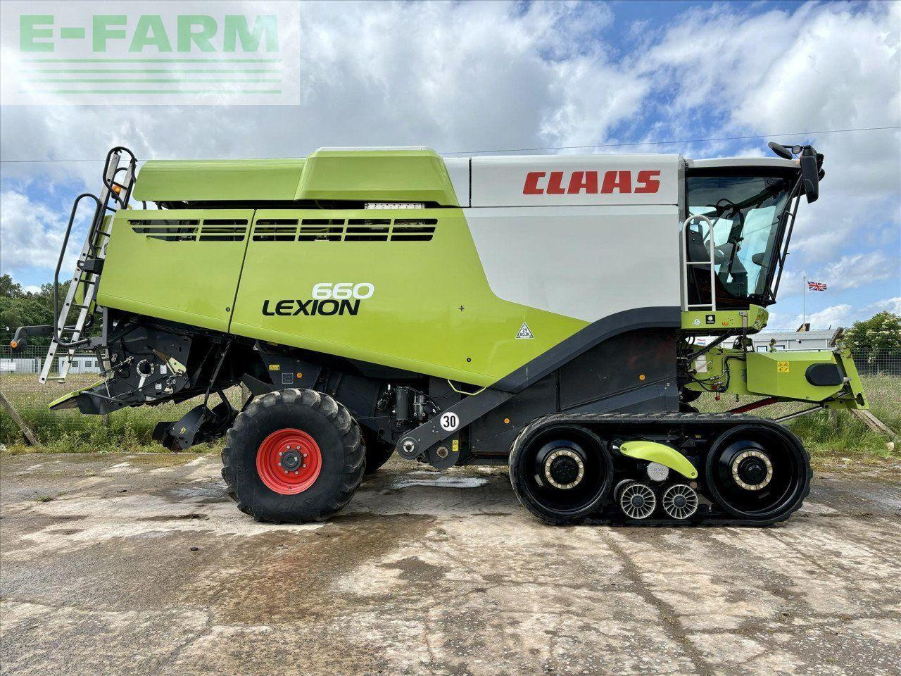 מקצרת קומבינה CLAAS USED LEXION 660TT: תמונה 8