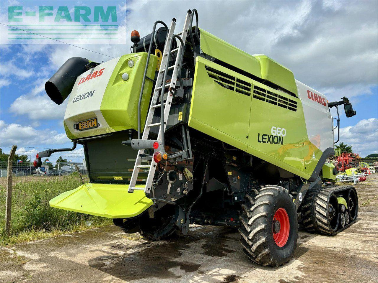 מקצרת קומבינה CLAAS USED LEXION 660TT: תמונה 9