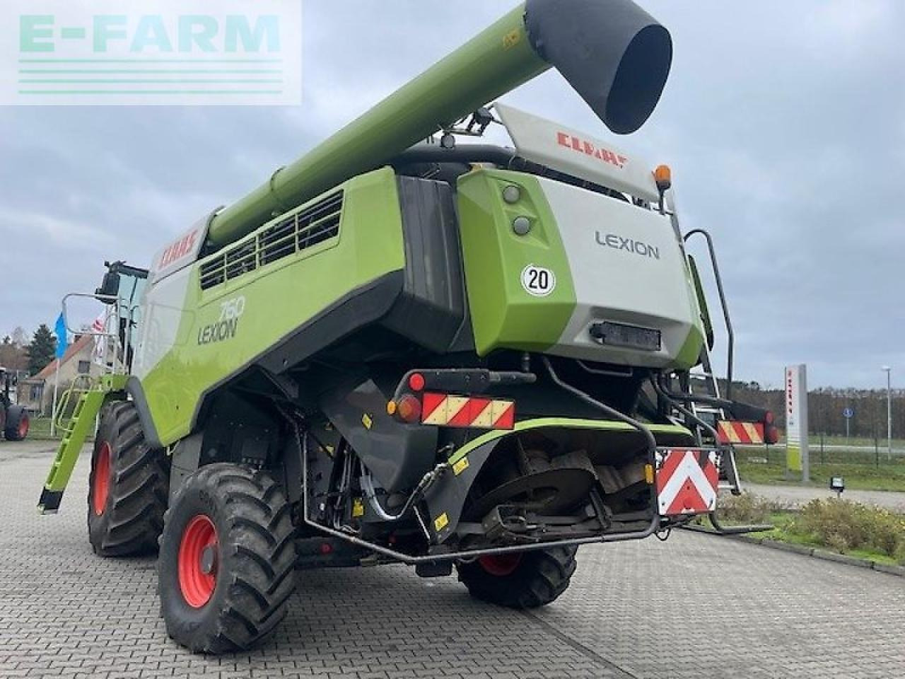 מקצרת קומבינה CLAAS lexion 760: תמונה 6