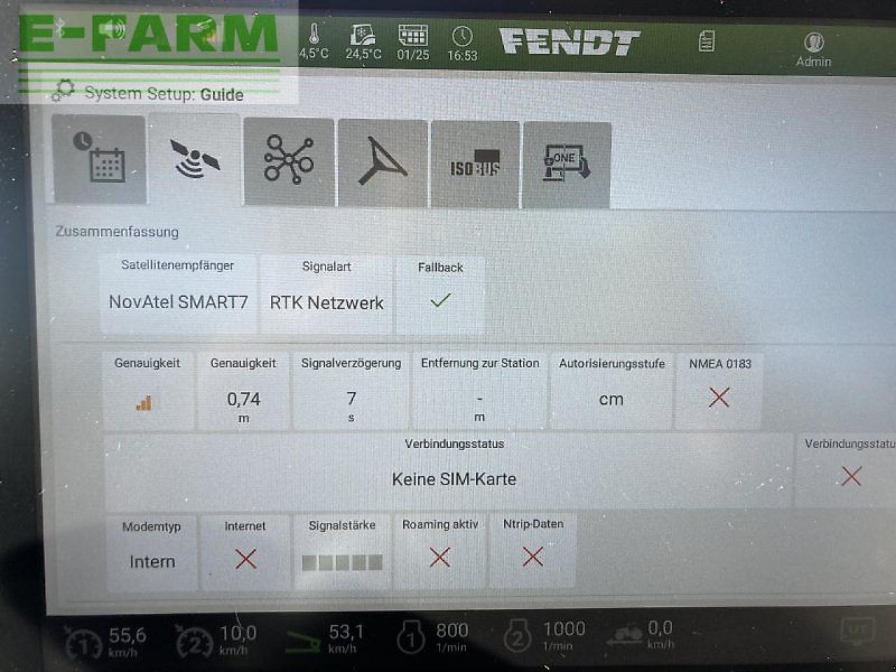 טרקטור חקלאי Fendt 722 vario profi plus gen6 rtk ProfiPlus: תמונה 15