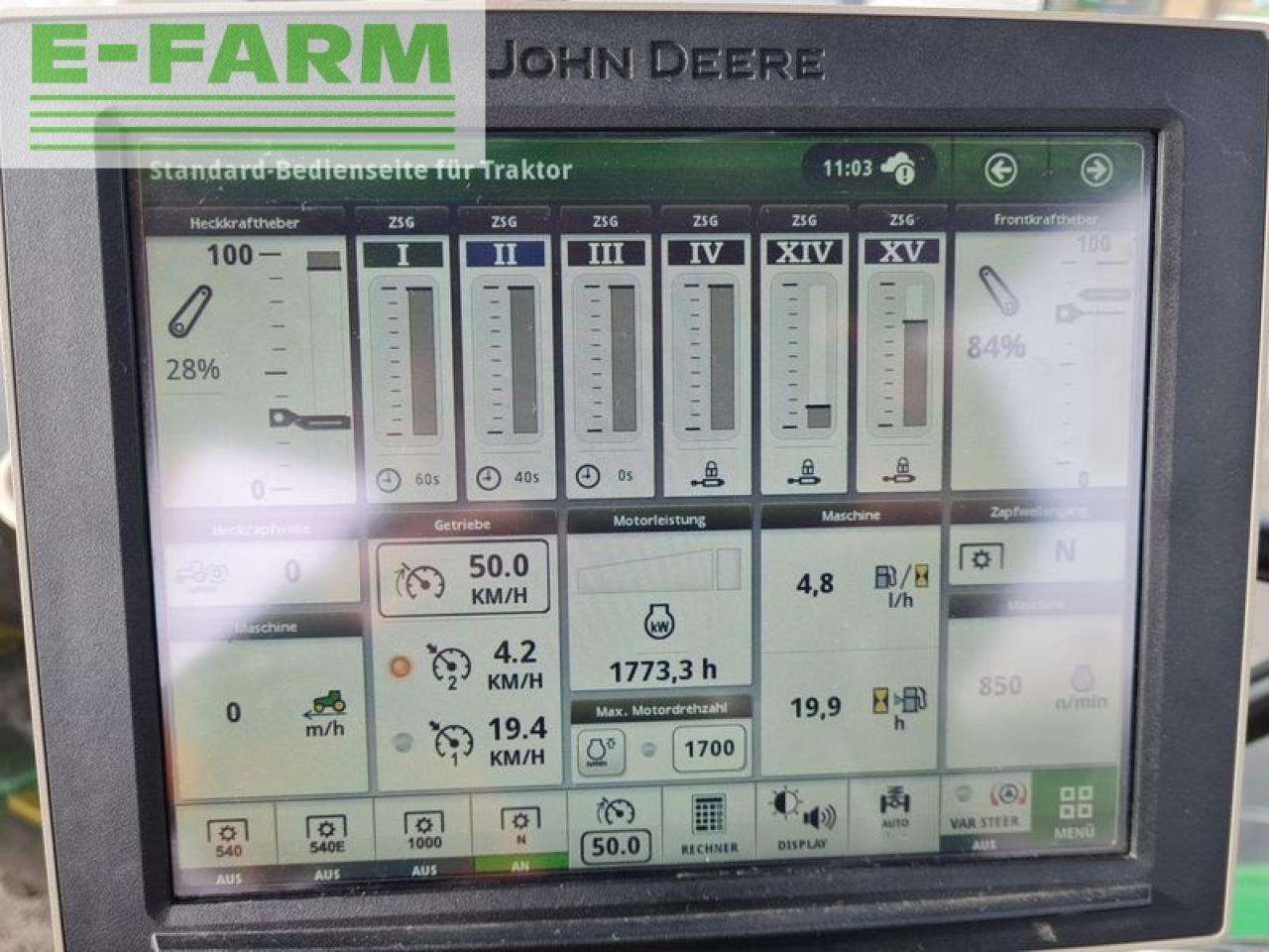 טרקטור חקלאי John Deere 6215r: תמונה 15