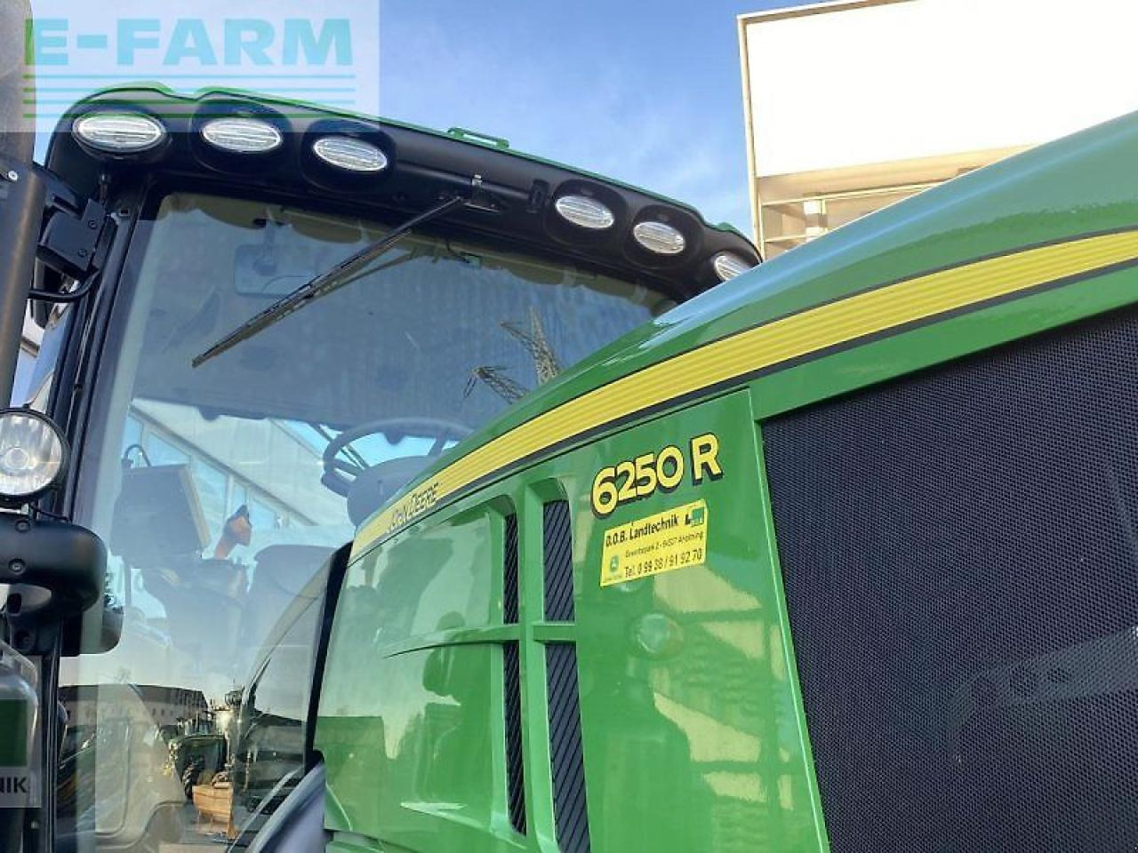 טרקטור חקלאי John Deere 6250r: תמונה 6