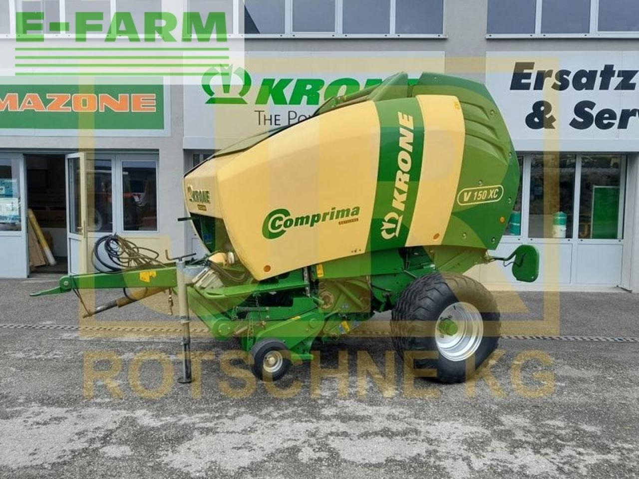 מכונת צרור מרובעת Krone comprima v 150 xc: תמונה 12