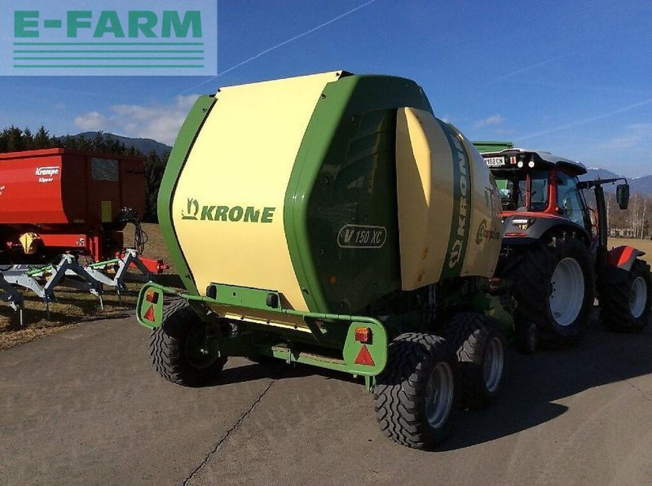 מכונת צרור מרובעת Krone comprima v 150 xc: תמונה 7