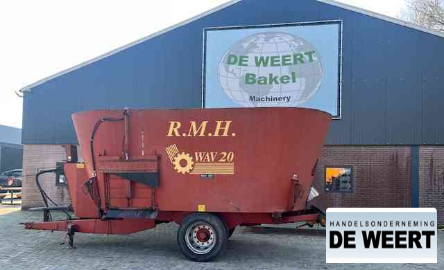 עגלת מערבל מספוא RMH wav 20 , mengwagen 20 m3: תמונה 1