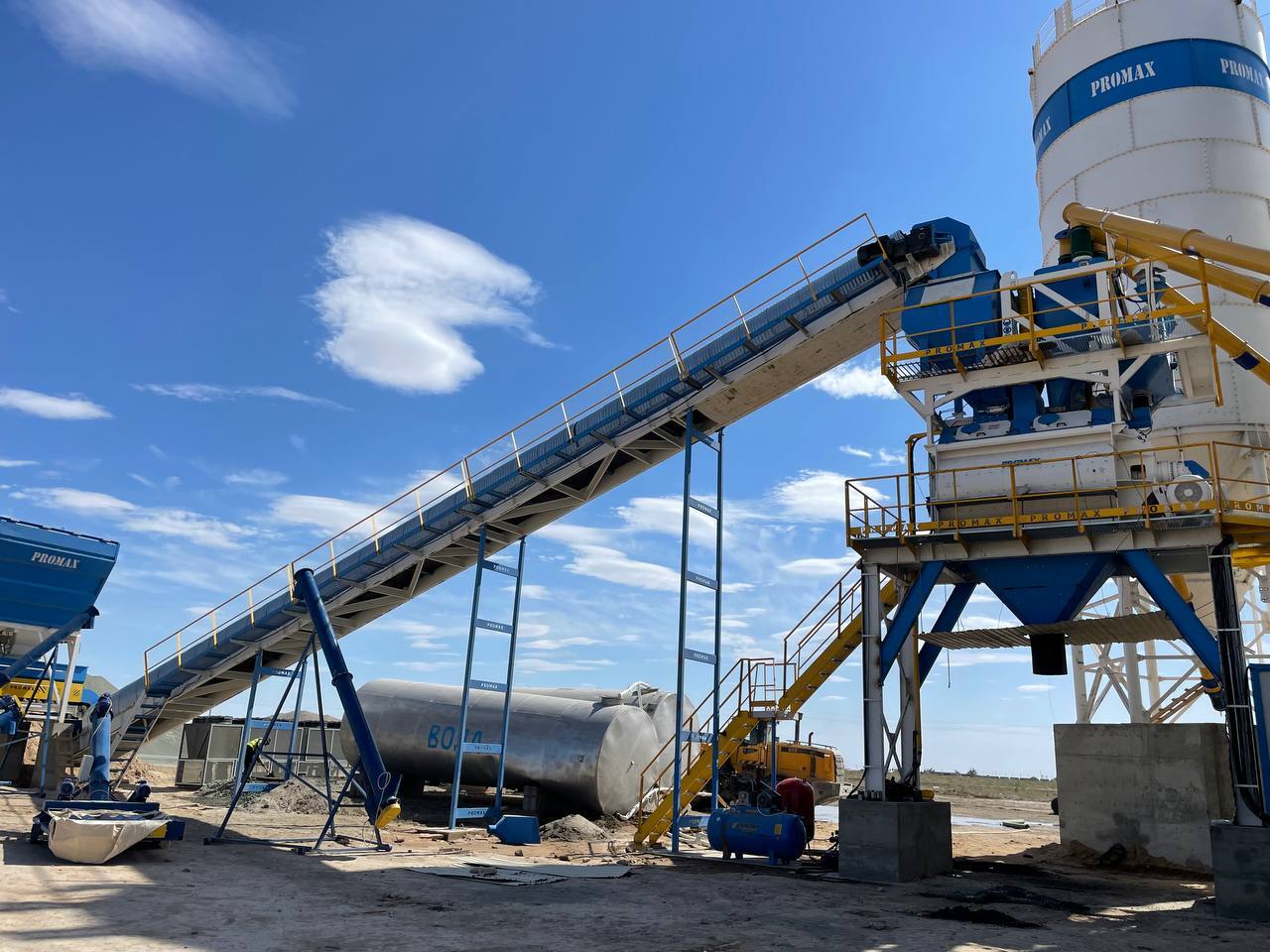 חָדָשׁ מנחית בטון PROMAX STATIONARY CONCRETE BATCHING PLANT S200-TWN (200m3/h): תמונה 6