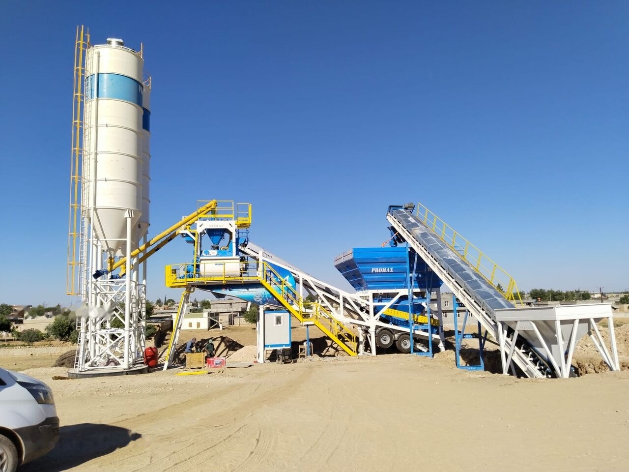 חָדָשׁ מנחית בטון Promax Mobile Concrete Batching Plant M120-TWN (120m3/h): תמונה 13