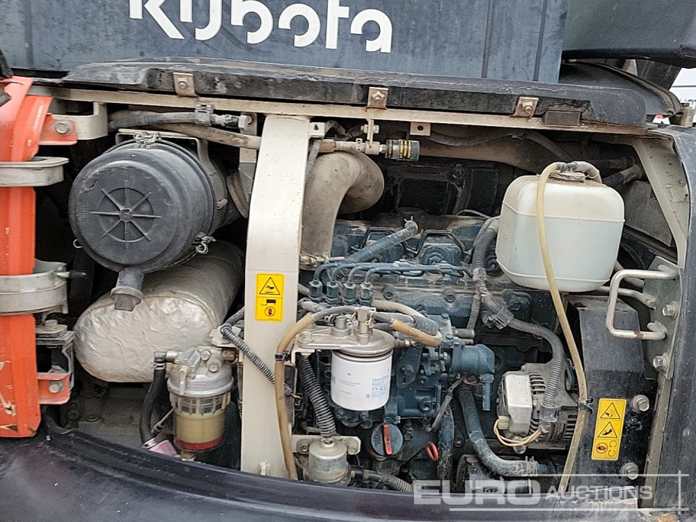 מיני מחפר 2016 Kubota U55-4: תמונה 42