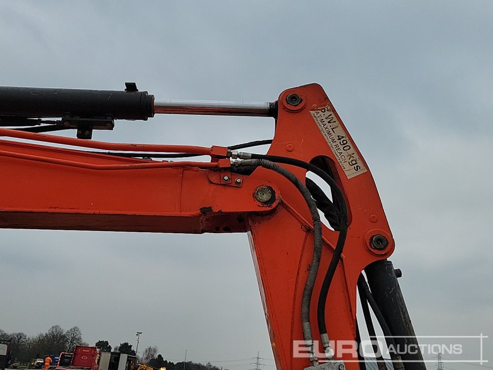 מיני מחפר 2016 Kubota U55-4: תמונה 29