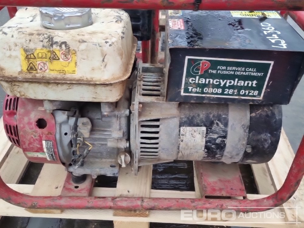 ערכת גנרטורים 230Volt Petrol Generator, Honda Engine (3 of): תמונה 14