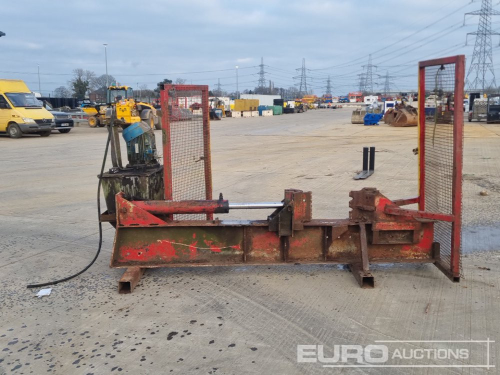 ציוד בנייה 415Volt Hydraulic Log Splitter: תמונה 6